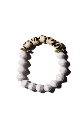 Paper + Bone Bracelet