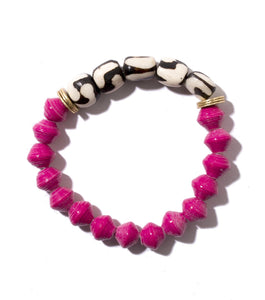 Paper + Bone Bracelet