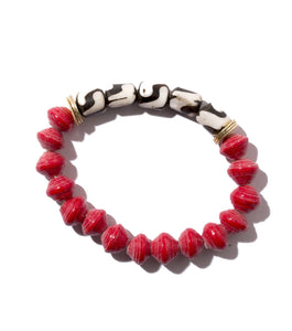 Paper + Bone Bracelet