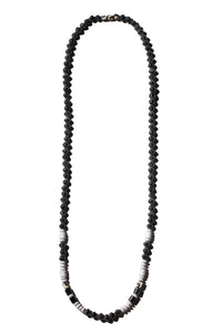 Long Paper Mixed Necklace