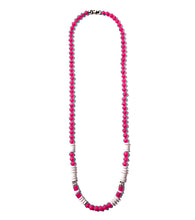 Load image into Gallery viewer, Long Paper Mixed Necklace