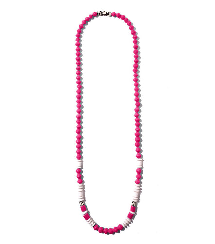 Long Paper Mixed Necklace