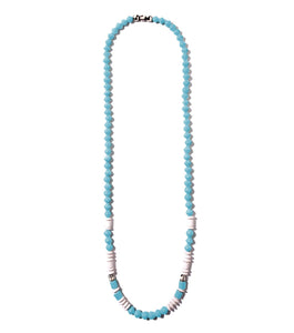 Long Paper Mixed Necklace