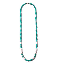 Load image into Gallery viewer, Long Paper Mixed Necklace