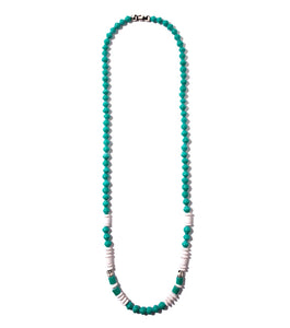 Long Paper Mixed Necklace