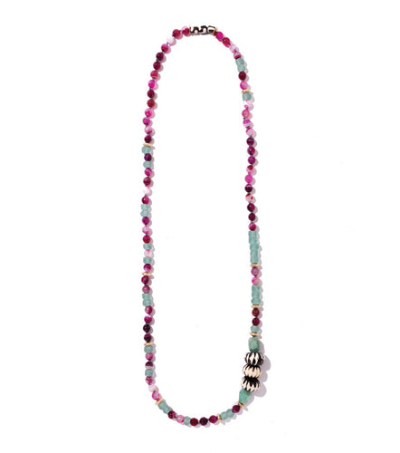 Cuban Long Beaded Necklace