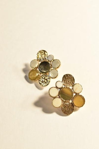 Circle Stud Earrings