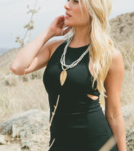 Load image into Gallery viewer, Large Leaf Necklace