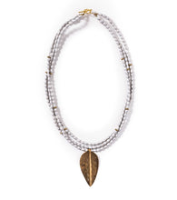 Load image into Gallery viewer, Large Leaf Necklace