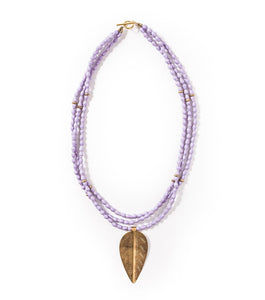Large Leaf Necklace