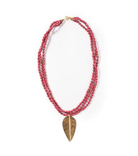 Load image into Gallery viewer, Large Leaf Necklace