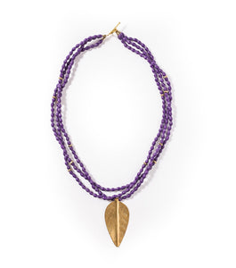 Large Leaf Necklace