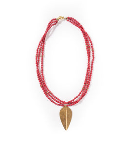 Large Leaf Necklace