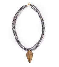 Load image into Gallery viewer, Large Leaf Necklace