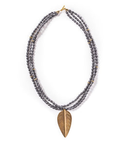 Large Leaf Necklace