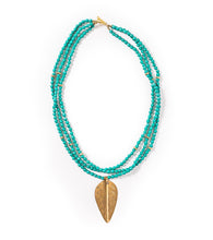 Load image into Gallery viewer, Large Leaf Necklace