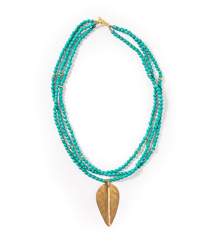 Large Leaf Necklace