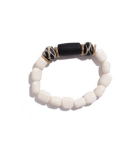 Load image into Gallery viewer, Nile White and Black Bracelet
