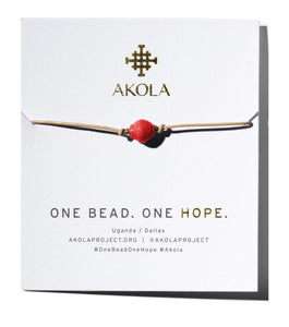 one hope akola one bead bracelet minimal