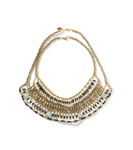 Egyptian Bib Necklace