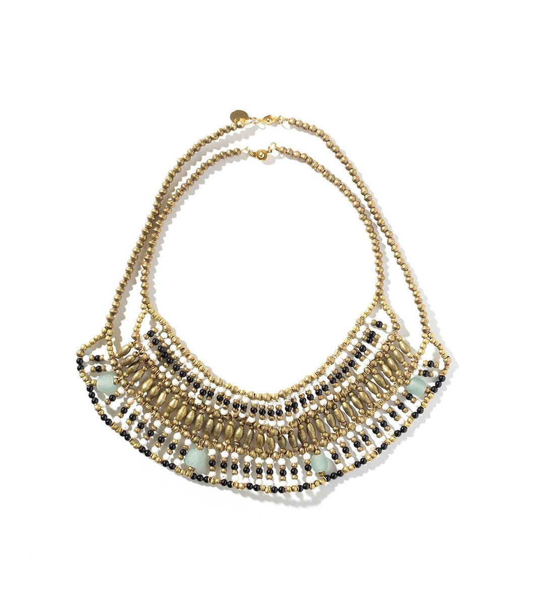 Egyptian Bib Necklace