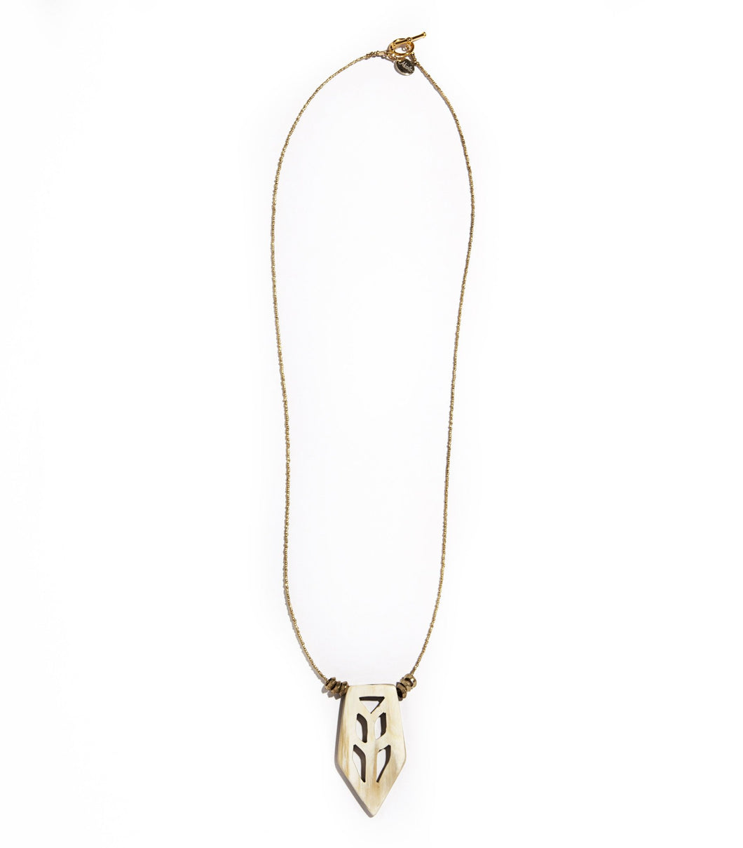 Single Strand Ursa Pendant Necklace