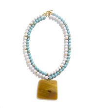 Load image into Gallery viewer, Two-Strand Horn Necklace