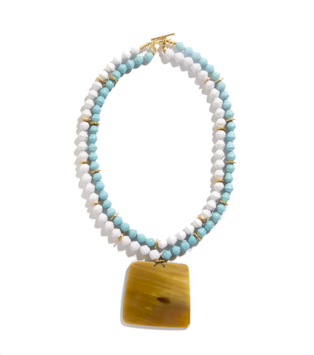 Two-Strand Horn Necklace