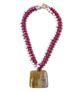 Two-Strand Horn Necklace