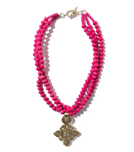 Collar Necklace with Star Pendant