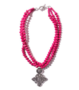 Collar Necklace with Star Pendant
