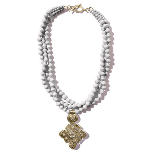 Collar Necklace with Star Pendant