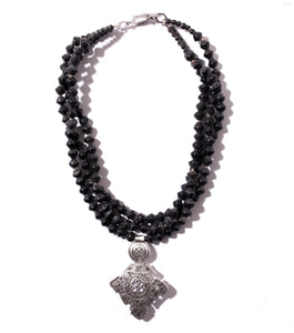 Collar Necklace with Star Pendant