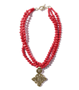 Collar Necklace with Star Pendant