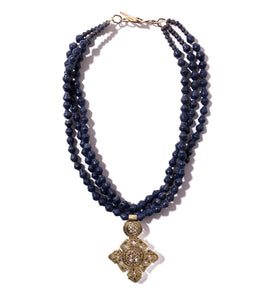 Collar Necklace with Star Pendant