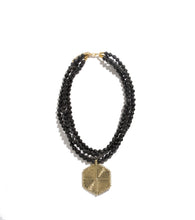 Load image into Gallery viewer, Collar Necklace with Hexagon Pendant
