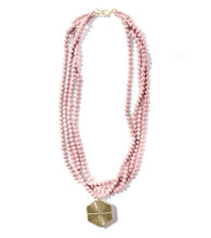 Load image into Gallery viewer, Demi Necklace with Hexagon Pendant