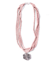 Load image into Gallery viewer, Demi Necklace with Hexagon Pendant