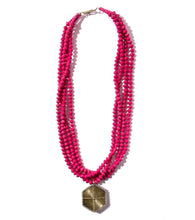 Load image into Gallery viewer, Demi Necklace with Hexagon Pendant