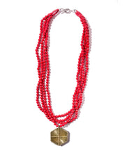 Load image into Gallery viewer, Demi Necklace with Hexagon Pendant