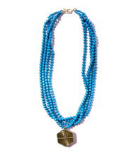 Load image into Gallery viewer, Demi Necklace with Hexagon Pendant