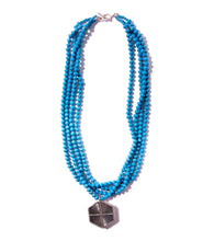Load image into Gallery viewer, Demi Necklace with Hexagon Pendant