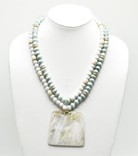 Load image into Gallery viewer, Two-Strand Horn Necklace