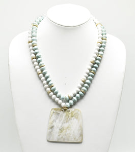 Two-Strand Horn Necklace