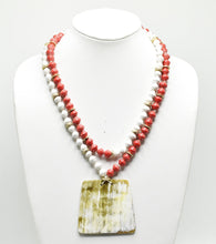 Load image into Gallery viewer, Two-Strand Horn Necklace