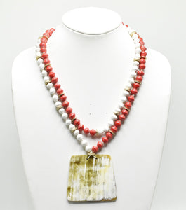 Two-Strand Horn Necklace